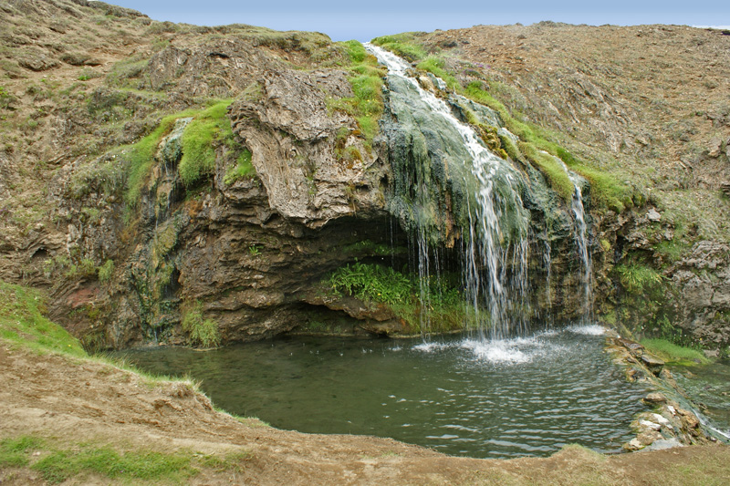 Warmer Wasserfall